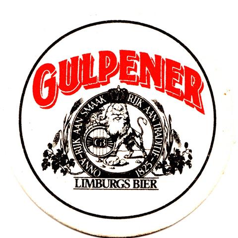 gulpen li-nl gulpener rund 2a (180-u limburgs bier-schwarzrot)